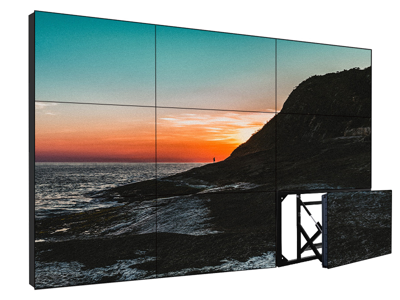 55寸無縫液晶拼接屏（京東方）0.88mm