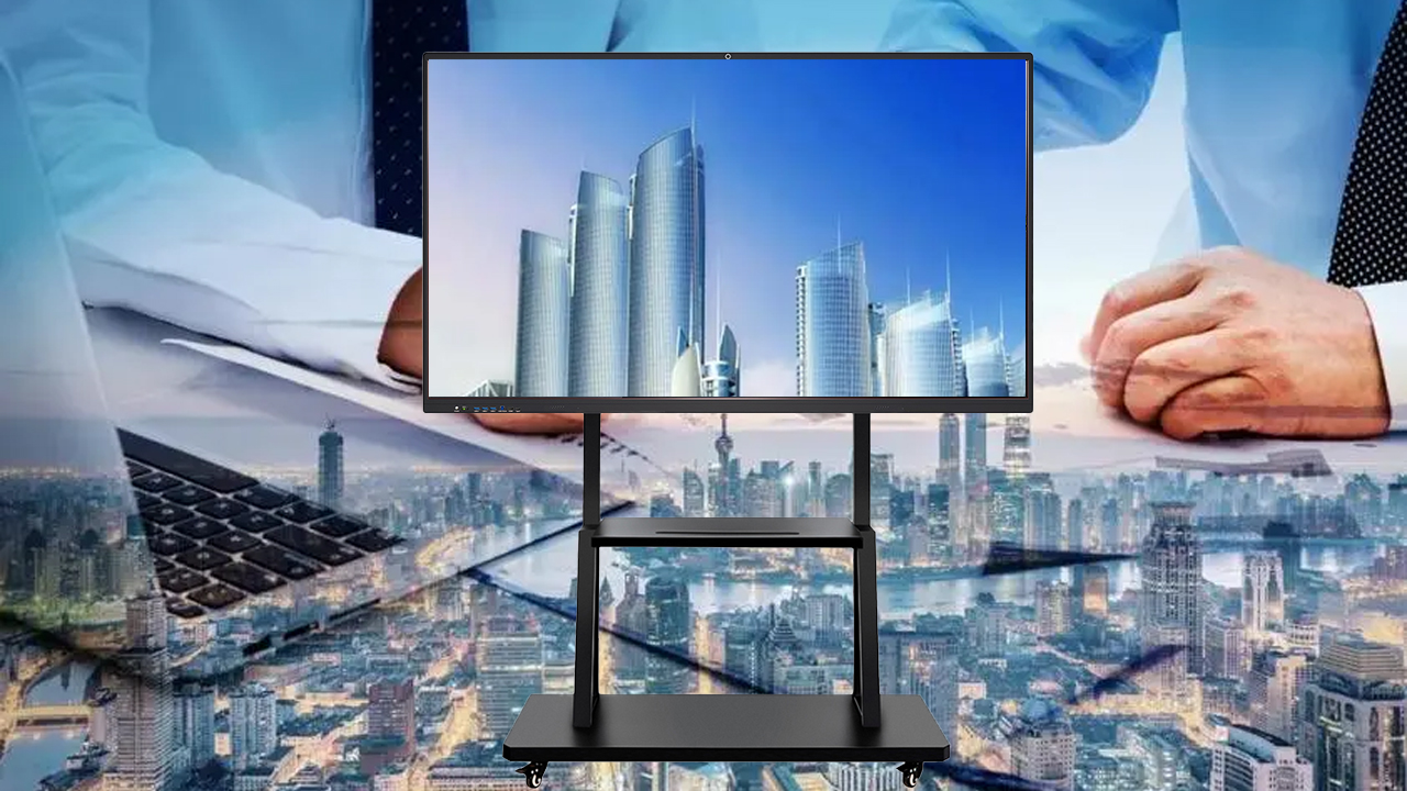 康維偉業(yè) 75 寸會議機：地產(chǎn)行業(yè)的卓越伙伴