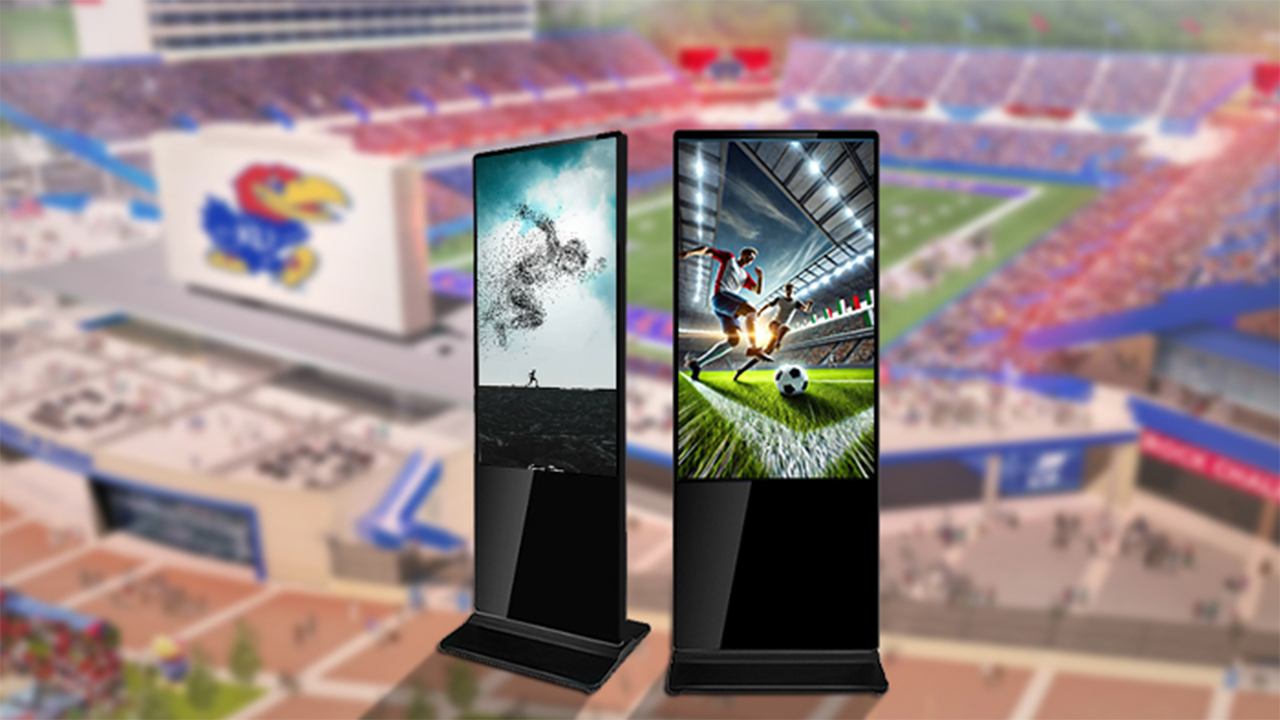 體育場館和運動場館的 LCD 數(shù)字標牌