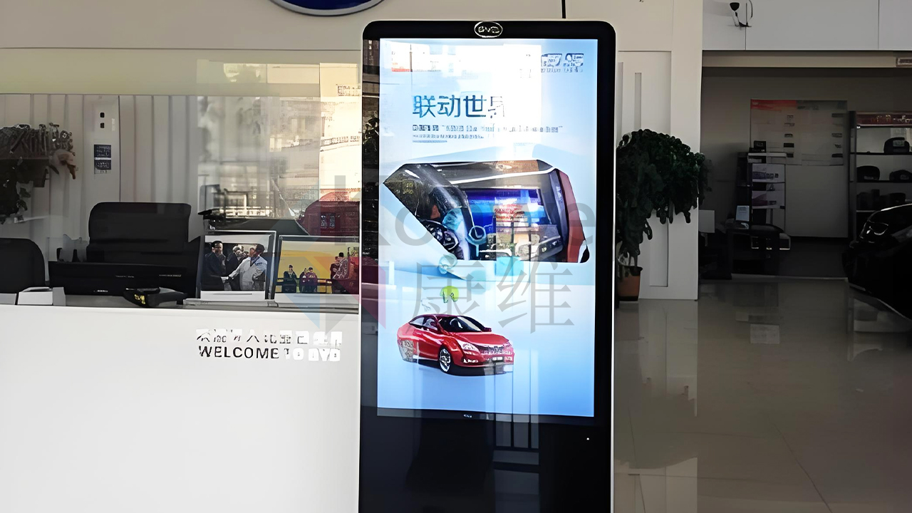 深圳廣電傳媒公司引入康維偉業(yè)立式廣告機(jī)，賦能展覽項(xiàng)目?