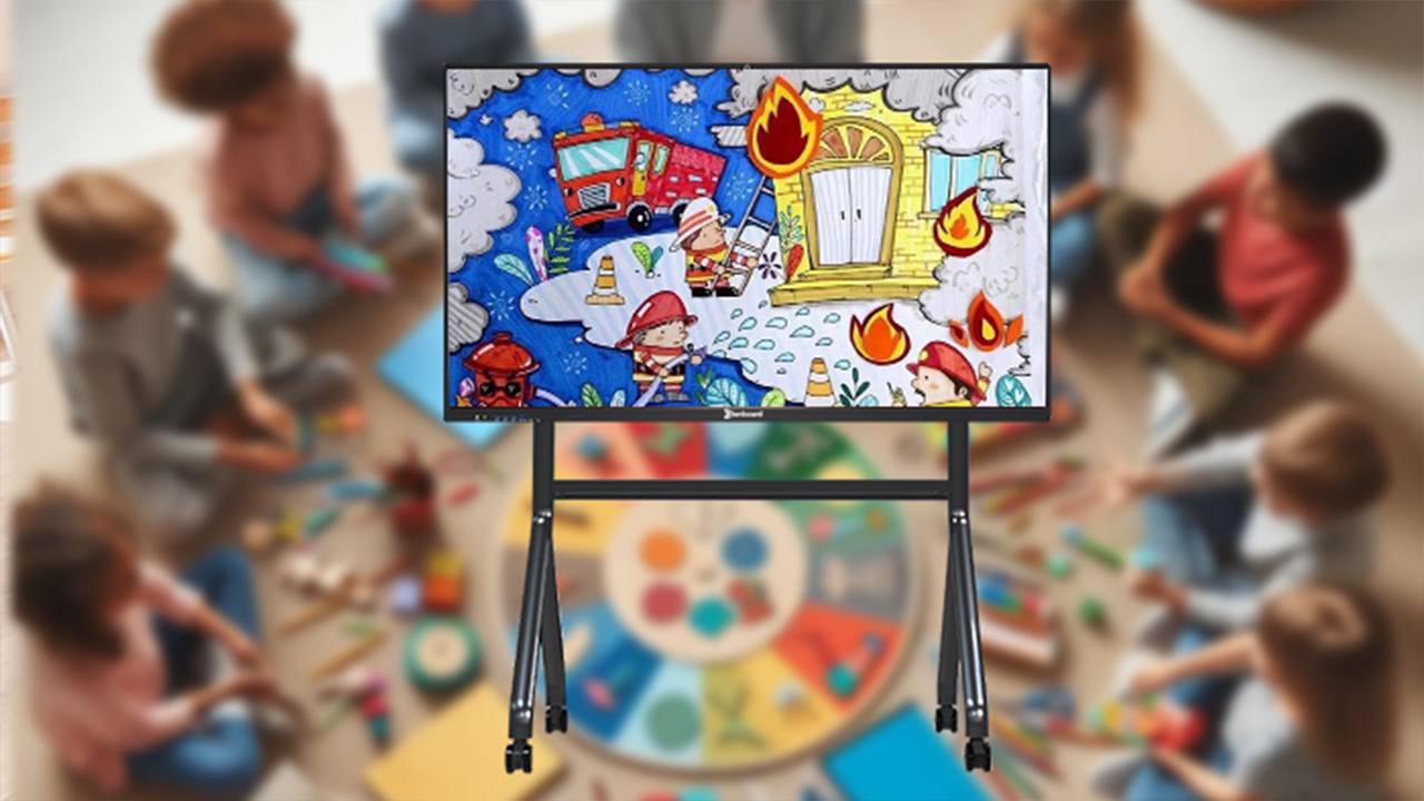 智繪交互白板：讓每個(gè)孩子的想象力都有專屬數(shù)字畫布