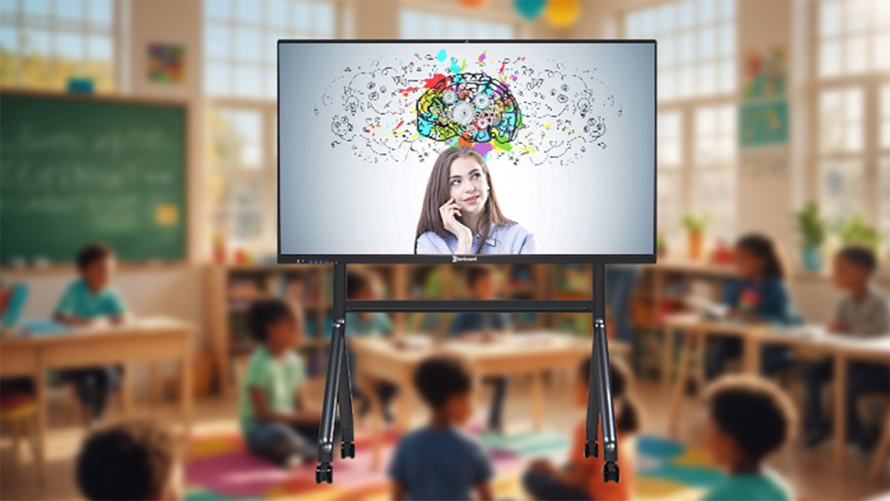 藝術(shù)與創(chuàng)意課堂：Qtenboard工廠匠心打造，數(shù)字畫布激發(fā)學(xué)生無限想象力