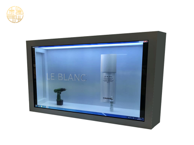 55寸透明液晶屏展示柜（前開門）