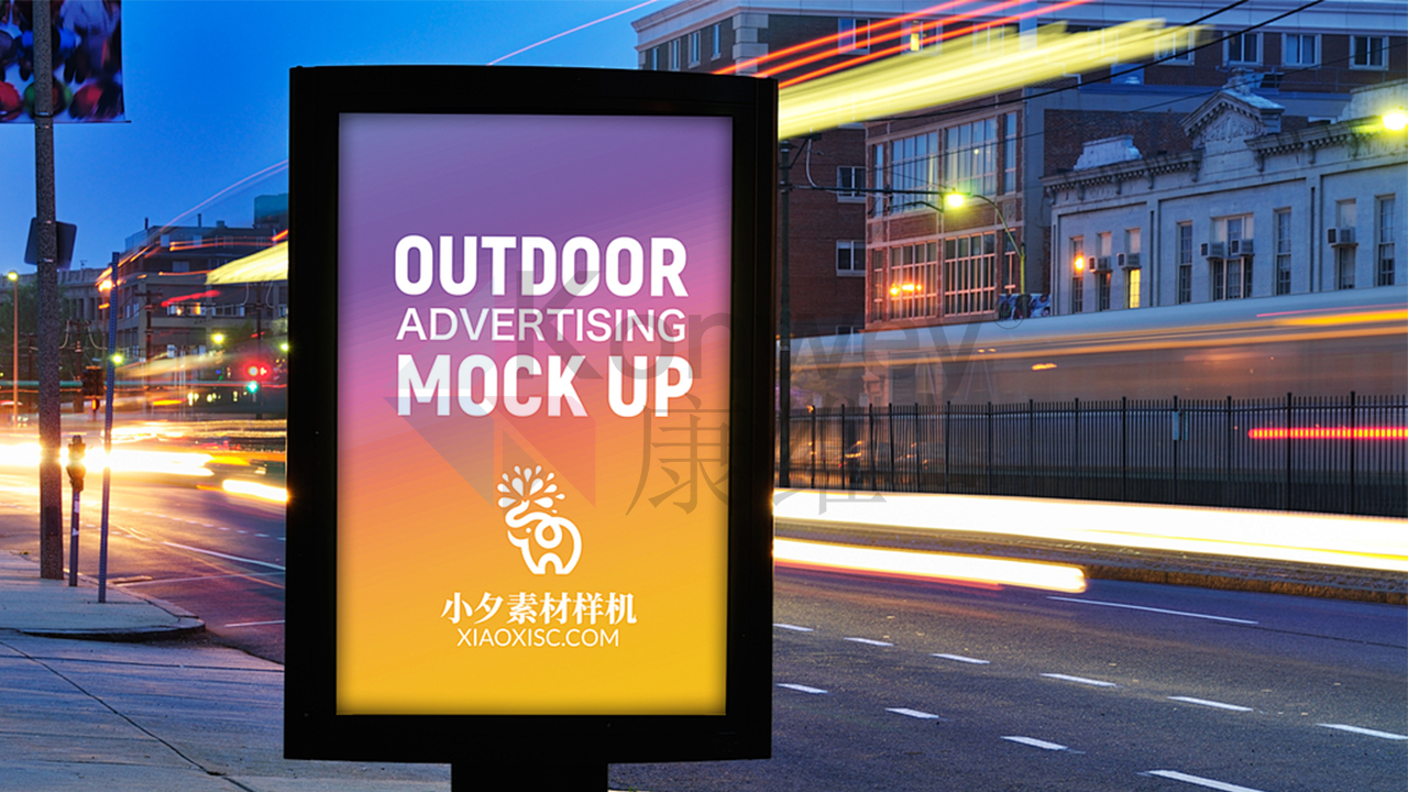 康維偉業(yè)戶外廣告機(jī)：商場外的營銷利器