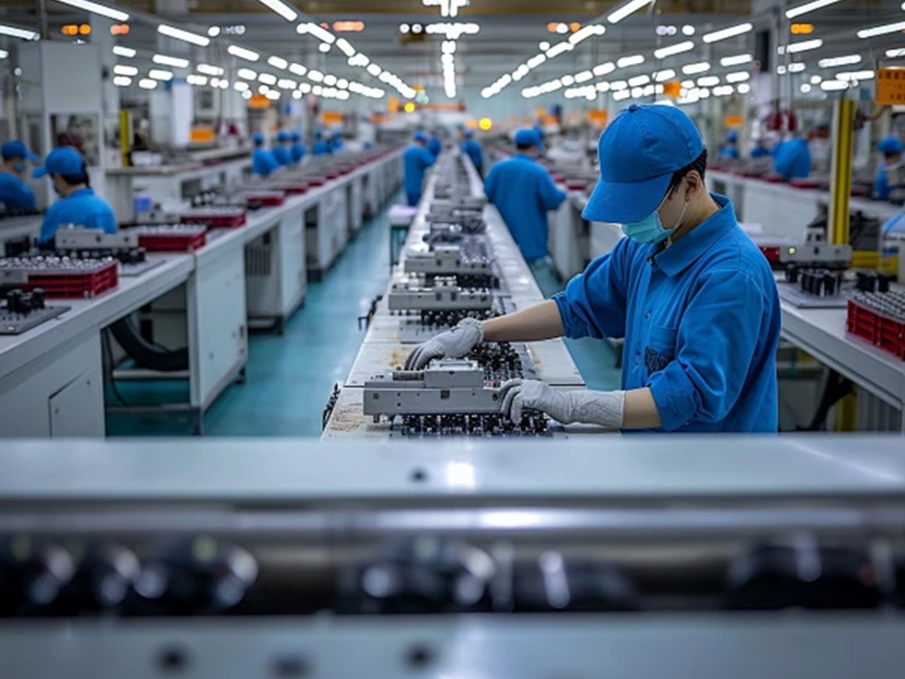 康維偉業(yè)源頭工廠設(shè)備展示