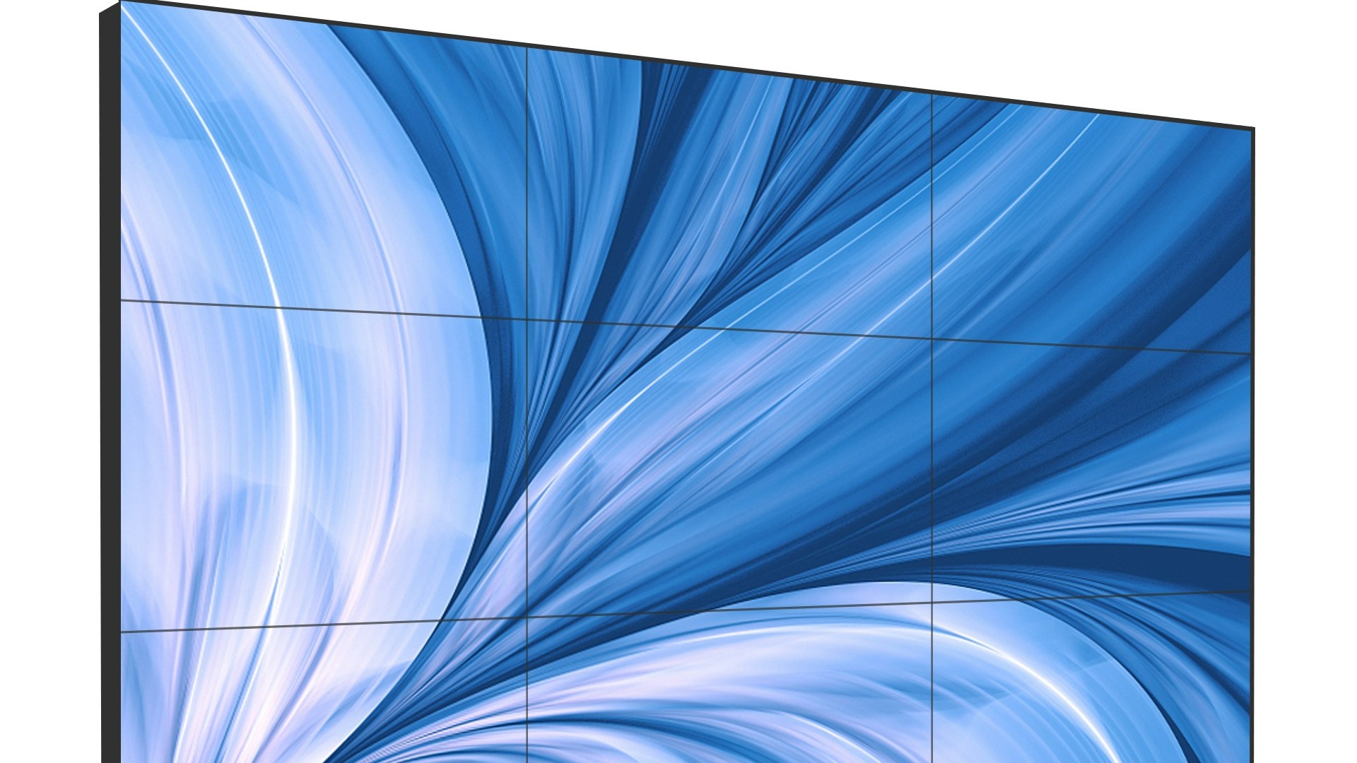 液晶拼接屏的亮面和霧面的不同？